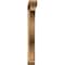 Ekena Millwork Funston Slat Smooth Bracket w/ Offset Brace, Western Red Cedar, 5 1/2"W x 46"D x 46"H BKT0604X46X46FST06SWR - alternate 3